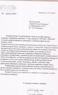 2000.10%20Oswiata%20Wola%202000a Rekomendacje