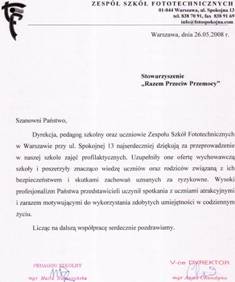 2008.05%20Zespol%20Szkol%20Foto%20Spokojna%202008a Rekomendacje